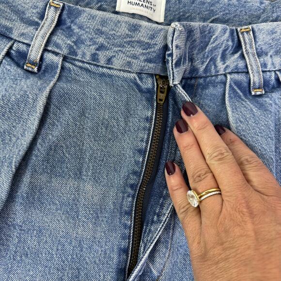 Citizens of Humanity Petra Pleated Wide Leg Jeans in Nensi Size 29 2160-3028 - Picture 5 of 9